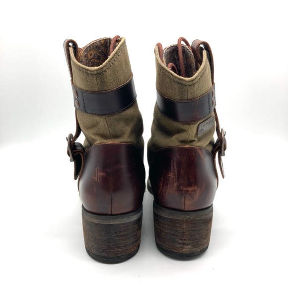 Durango World Traveler Vintage Combat Boots - Picture 5 of 15